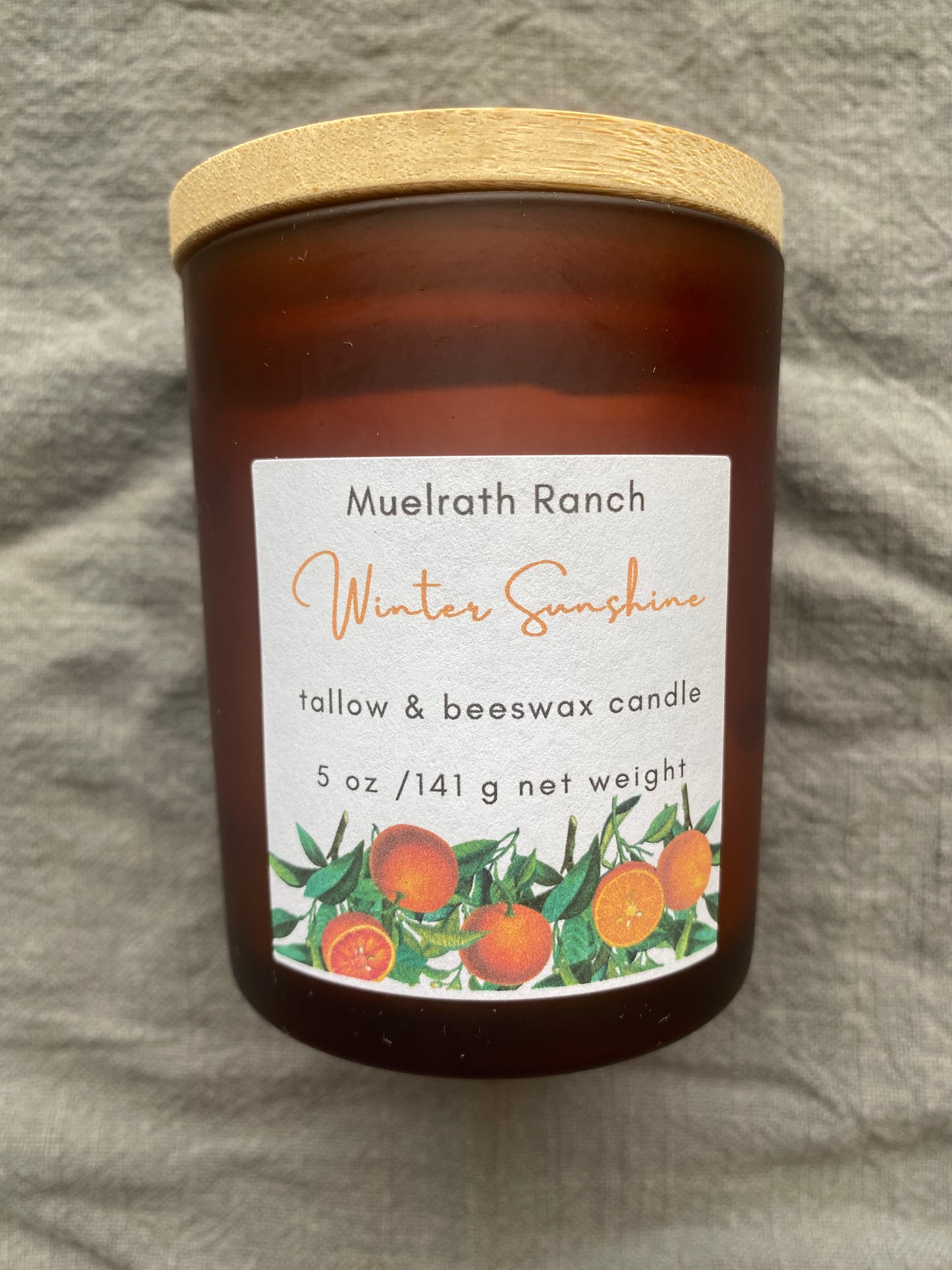 Tallow & Beeswax Candle