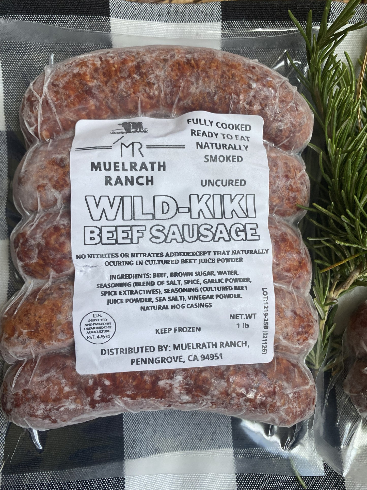 All Beef Sausages