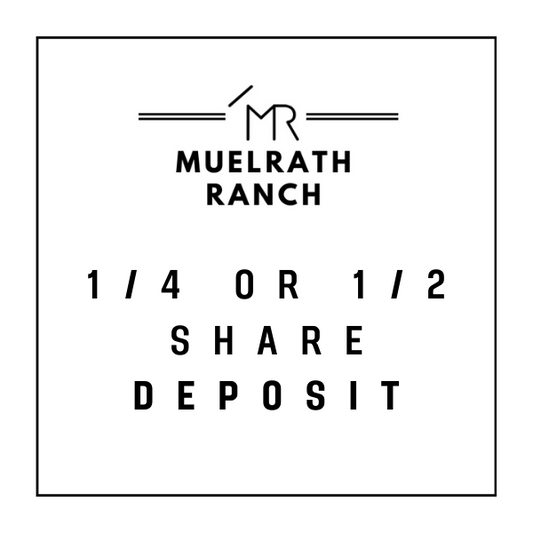Quarter or Half Share Deposit