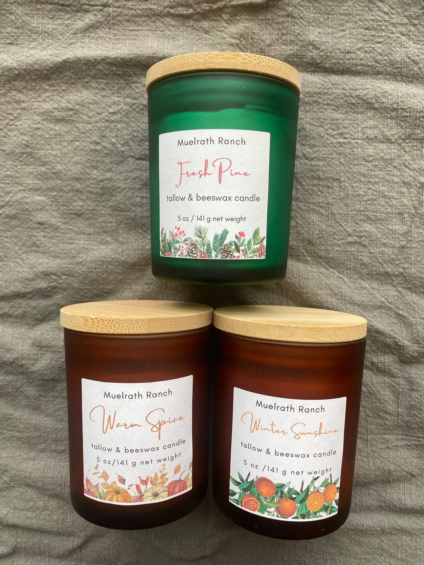 Tallow & Beeswax Candle