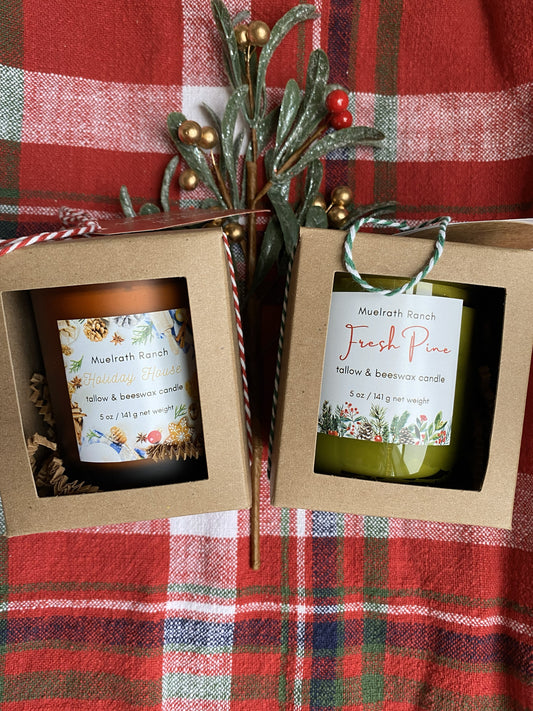 Tallow & Beeswax Candle