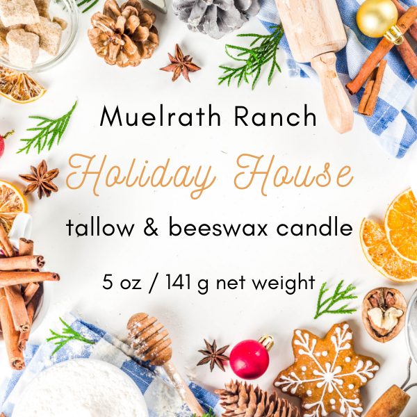 Tallow & Beeswax Candle