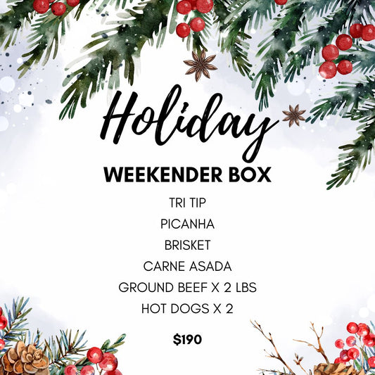 Weekender - Box Holiday 2025